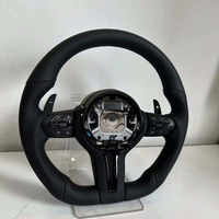Expédition rapide Volant en cuir Darvish pour BMW X3 X4 X5 M3 M6 F01 F02 F06 F07 F10 F11 F12 F14 F15 F16 F22 F30 F31 F32