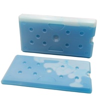 Plaque froide euttique durable en plastique à coque dure réutilisable pour le transport de la chaîne froide, feuille de glace