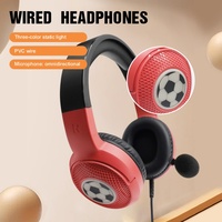 Cache-oreilles de football en PU avec logo personnalisé Fabrication Casque de jeu AAC à affichage numérique et éclairage tricolore