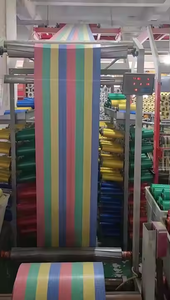 PP Tecido Plástico Pequeno Mercado Sacos De Tira De Cor Sacos De Compras para Gana, Mauritânia, Congo, Togo Mercado Africano com Alça - Product Image 2