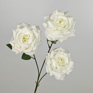 3 Têtes de Roses Artificielles Diamantées pour Mariage, Composition Florale de Salle, Décoration de Chemin, Décoration Intérieure, Moulage par Injection, Vente en Gros - Product Image 3