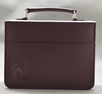 Nouveauté Produit le plus précieux Couverture biblique en cuir véritable de haute qualité avec fermeture éclair Couverture de livre Design haut de gamme Sac à main