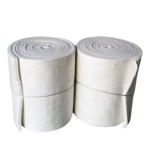 Couverture en <span class=keywords><strong>laine</strong></span> de fibre de céramique de haute pureté 25mm et 50mm matériaux d'isolation thermique 1260C ignifuges - Product Image 2