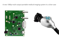 Cámara de Endoscopia Metálica SNUKE 4K 60FPS con Certificación CE, Equipo de Diagnóstico Veterinario, Módulo Médico Clase II, Interfaces VGA/1