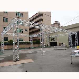 ระบบโครงถักอลูมิเนียมแบบสปิกอต RK 290*290 มม. รุ่น Heavy Duty 6082-T6 พร้อมการรับประกัน 3 ปี สำหรับการติดตั้งเวทีง่ายๆ สำหรับคอนเสิร์ตและงานนิทรรศการ - Product Image 4