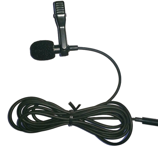 New Portable Mini Clip-on Lavalier Microphone 3.5mm Headphone Jack Wired Omnidirectional Noise Cancelling Metal Smart Phones