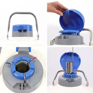 1L ~ 35L nhỏ Nitơ lỏng Tank nhân tạo thụ tinh tinh dịch lưu trữ dewar Flask Nitơ lỏng container - Product Image 3