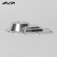 INCA Usinage CNC sur mesure Nouveau cache-culbuteur massif 114/107 M8 en aluminium billette pour moteur, accessoires moto, garantie 1 an