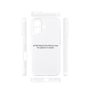 Trắng DIY Nhựa PBT truyền nhiệt Cover quay lại cứng PC Slim 3D thăng hoa Trống Điện thoại di động Trường hợp đối với iPhone 16 Pro Max 15 14 - Product Image 4