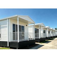 Kits de maisons préfabriquées en acier léger Deepblue Smarthouse AS US, maison pliable à montage rapide, bungalow, maisonnette, maison mobile