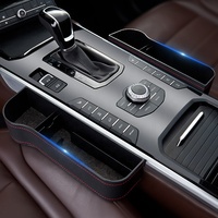 Organisateur de siège de voiture personnalisé, accessoires pour console automobile, boîte de rangement, organisateur latéral de siège avec porte-gobelet