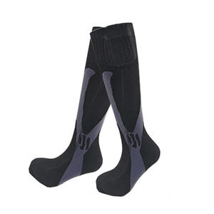 Chaussettes en nylon chauffantes électriques de haute qualité pour hommes Chauffe-jambes minces à 360 degrés pour les activités de ski en plein air - Product Image 6