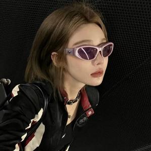 4971 gafas de sol de moda 2024 Y2K deportes nuevas chicas futuristas Street Shooting Vintage Retro gafas de sol logotipo personalizado estrella - Product Image 2