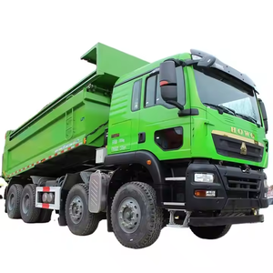 Camion benne Howo d'occasion à prix d'usine 8x4 /6x4 Camion benne Sinotruk 12 pneus 12 roues/10 roues Camion benne de 50 tonnes Camion benne d'occasion - Product Image 5
