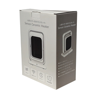 Calentadores de Cerámica PTC de 1200W con Sensor Humano Silencioso de Estilo Japonés, Encendido/Apagado Automático, Temporizador de 0-7 h, Filtro de Aire e Indicador LED