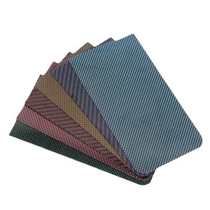 Placa de Fibra de Carbono Forjada y Coloreada, Material Compuesto de Resina Fenólica y Fibra de Vidrio Resistente a Altas Temperaturas - Product Image 5