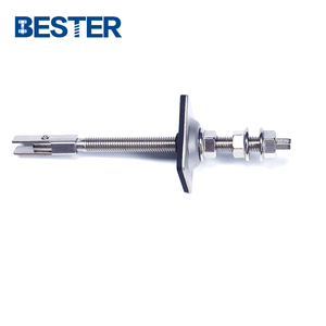 INOX ราวแขวนพลังงานแสงอาทิตย์ M10พร้อมคลิปปรับได้ทำจากเหล็กกล้าคาร์บอนสแตนเลสสตีล - Product Image 1