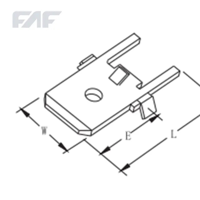 250 Terminal Faston Tab PCB Terminal 6.3mm for PCB