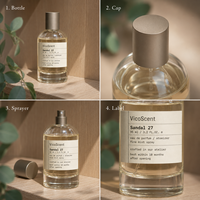 Parfum pour homme, senteur poivre noir et cèdre intense, 100 ml, Cologne, fabricant de parfums, parfum sur mesure