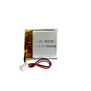 Pin sạc dự phòng cho máy trợ thính KRL Factory Wholesale 3.7V 492220 195mAh, loại pin Lithium Polymer - Product Image 1