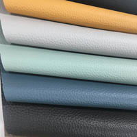 Tissu vinyle synthétique PVC imperméable, résistant à l'abrasion et anti-moisissure pour la décoration de meubles (vente en gros)