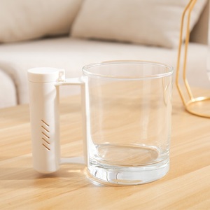 Kitchen <strong>Tea</strong> Cup <strong>Set</strong> with Cat Shaped Glassware Soak Filter Glass Cups with Handle and Infuser Strainer <strong>Plastic</strong> <strong>Tea</strong> Cup <strong>Set</strong> Round - Product Image 6