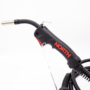 <span class=keywords><strong>Pistola</strong></span> de Soldadura Industrial MB 24KD <span class=keywords><strong>MIG</strong></span> MAG, Antorcha de Soldadura de 250A, Conector Europeo, Refrigerada por Aire, Cable de 3m - Product Image 4