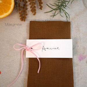 Cartes de placement pour nappes de table, cartes de visite pour mariages et dîners, décoration d'art moderne, cartes cadeaux transfrontalières - Product Image 1