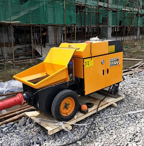 Diesel Driven Machine Concrete Pumping and