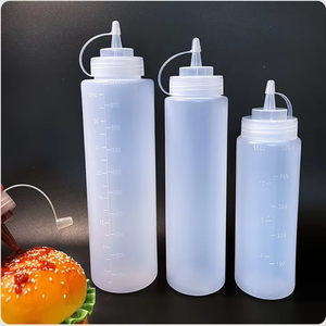 Best Price Plastic Soft <b>Squeeze</b> <b>Bottles</b> Kitchen Seasoning Containers with Screw Lid - Product Image 4