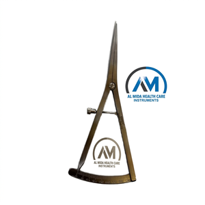 Instrumentos Médicos Al Mida, Calibrador Quirúrgico Ortopédico de Acero Inoxidable, Calibrador Dental de Acero Inoxidable con Certificación ISO - Product Image 2