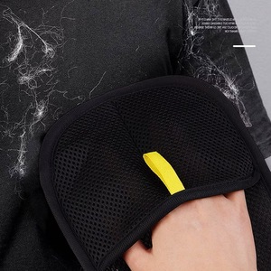Gants anti-poils Jasmine Love pour animaux de compagnie, brosse bidirectionnelle à électrostatique, outil de toilettage pour nettoyer les poils de chat - Product Image 2