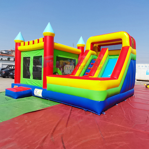 Castillo inflable comercial con tobogán, castillo hinchable para niños - Product Image 2