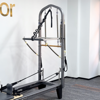 Gro1 menara remantan aluminium Selfcipline BB peralatan Pilates yang sama menara remantan Pilates
