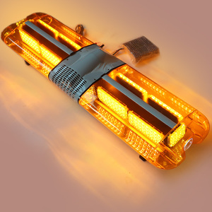 Nuova Barra Luminosa Rotante a LED Ambra per Auto, Lampeggiante di Emergenza, con Allarme Sonoro, 12V DC, 108W, Biaochi - Product Image 5