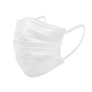 LeFine masker wajah sekali pakai antilembap <span class=keywords><strong>3</strong></span> lapis, masker wajah dua klip hidung dapat diatur, lapisan kasa halus ramah kulit tahan debu - Product Image 4