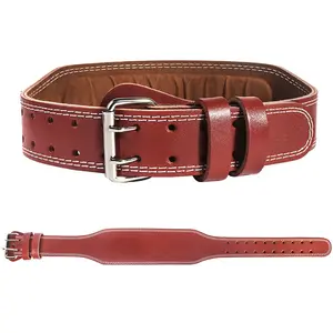 Toptan buffalo deri güç kaldırma kaymaz kemer spor halter kemerler sbd kolu powerleather kemer 13mm