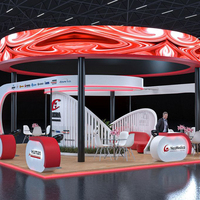 Stand d'exposition moderne MEGA, assemblage modulaire pour boutique éphémère, centre commercial, événement, spectacle