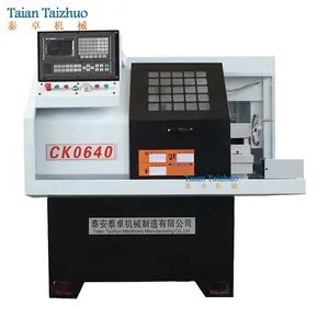 चीन सबसे अच्छी कीमत छोटे मिनी धातु खराद CK0640A सीएनसी खराद मशीन