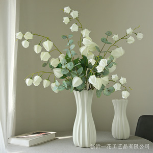 Yihua Floral Art <b>Artificial</b> Lantern Fruit Flower Single <b>Stem</b> Silk Flower Home Decor Living Room Decoration - Product Image 4