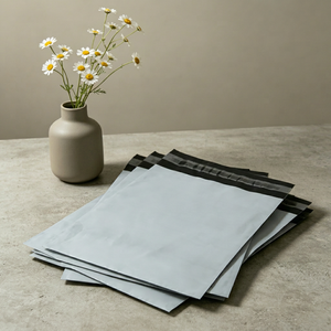 Neutral Color Poly Mailers Bulk In Stock Waterproof Self Adhesive Shipping Bags For Unbranded Resale Use - Product Image 1