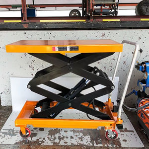 <span class=keywords><strong>Table</strong></span> élévatrice à ciseaux entrepôt main manuel <span class=keywords><strong>Table</strong></span> élévatrice à ciseaux mécanisme de levage chariot hydraulique fixe - Product Image 1