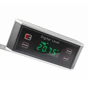 Waterproof Digital Protractor Precision Inclinometer V-Slot 0 ~ 360 Degree Inclination Box Inclinometer Level Level