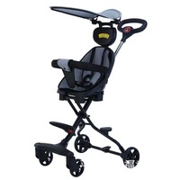 Poussette bébé 3 en 1 à 360 degrés, double siège, légère, réglable en hauteur, poussette pour enfants