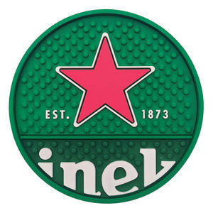 Personalized Silicone PVC Drink Coaster Rubber Round Cup Mat Non Slip Heat Resistant Table Protector Pad for Bars Restaurants - Product Image 2