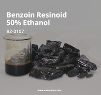 Résine de benjoin de qualité supérieure, 50% d'éthanol liquide, huile pour parfums fins, cosmétiques et applications d'aromathérapie (BZ-0107) Van Aroma