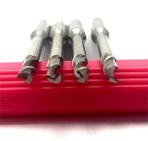 ดอกกัดงานไม้อะลูมิเนียม CNC แบบเกลียวเดี่ยว APEX ทำจากทังสเตนคาร์ไบด์ - Product Image 4