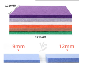 Panel Divisor de Escritorio Plegable de Fieltro PET AORONG - Separador de Oficina que Ahorra Espacio con Precio de Fábrica - Product Image 5