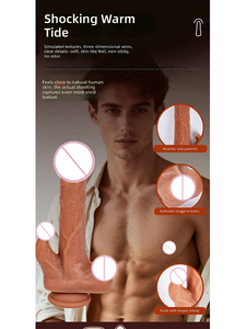 Juguete Sexual Femenino Retráctil Extra Grande con Simulación de Carne Suave, Totalmente Automático, con Pene Grande DS3367, Venta al Por Mayor - Product Image 1