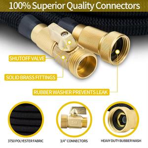 Carretes de Manguera de Jardín Extensibles, Ligeros y Duraderos Jade Hill con Características Anticorrosivas y Antiabrasión, Tubo Interior de Látex Flexible - Product Image 5